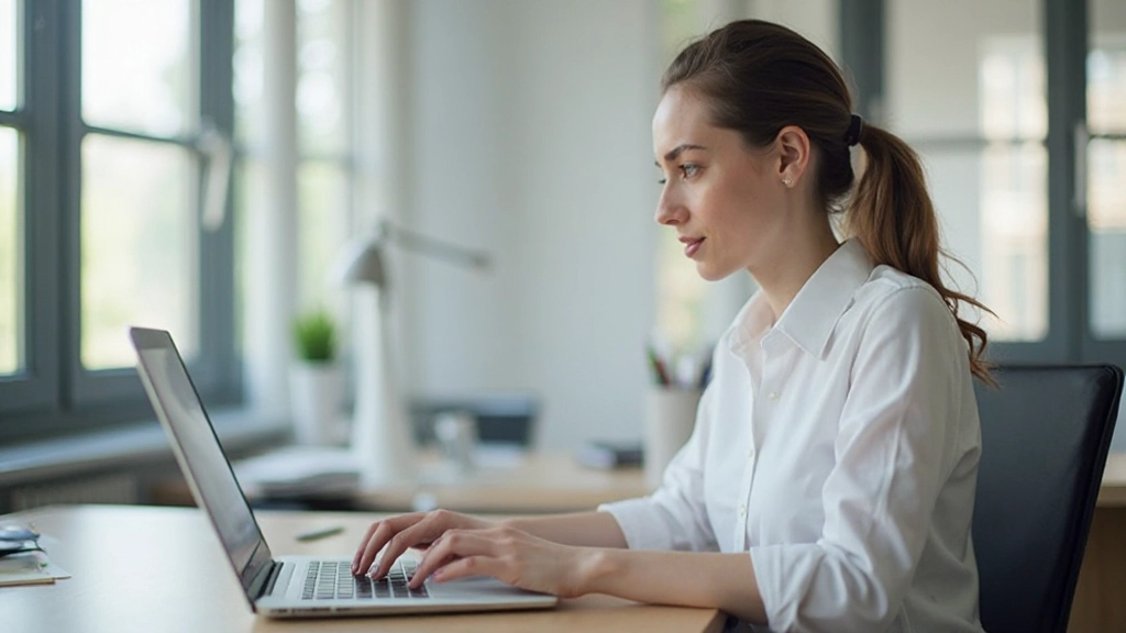 Профессиональное рабочее пространство с ноутбуком и органайзером задач на столе